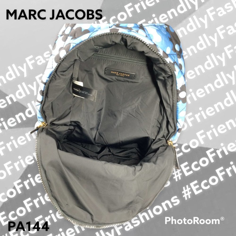 Marc Jacobs New York Women's Multicolor Quilted Floral Nylon Backpack - Picture 3 of 8